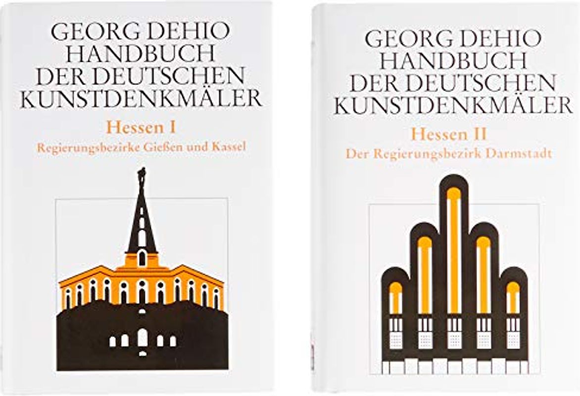 Georg Dehio: Dehio - Handbuch der deutschen Kunstdenkmäler / [Set Dehio - Handbuch der deutschen Kunstdenkmäler / Hessen Bd. 1+ 2]