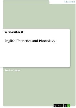 English Phonetics and Phonology