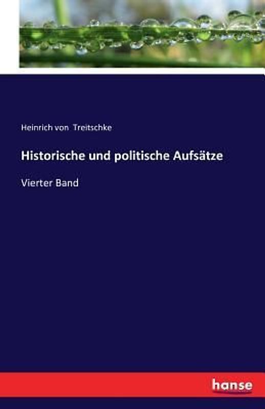 Historische und politische Aufsätze