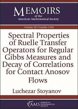 Spectral Properties of Ruelle Transfer Operators for Regular Gibbs Measures and Decay of Correlations for Contact Anosov Flows (Memoirs of the American Mathematical Society, 283)