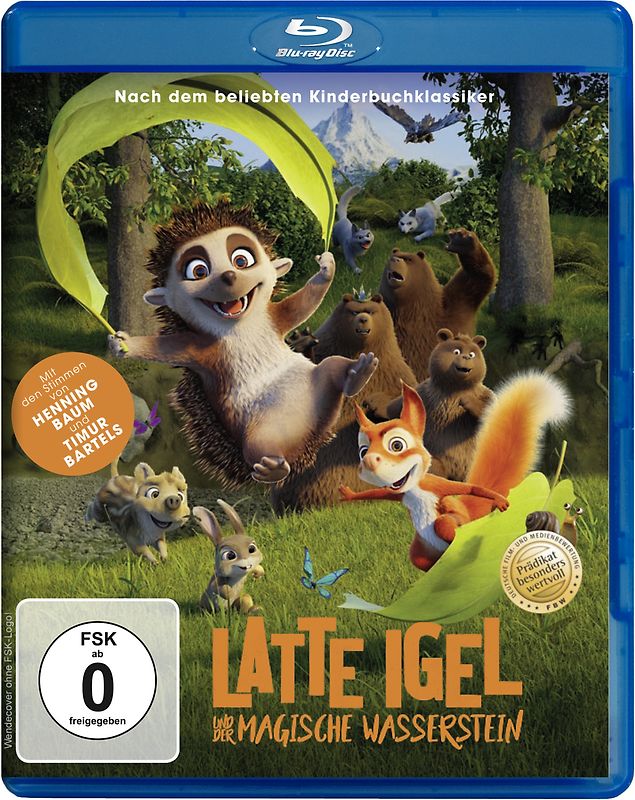 Latte Igel und der magische Wasserstein Blu-ray Disc