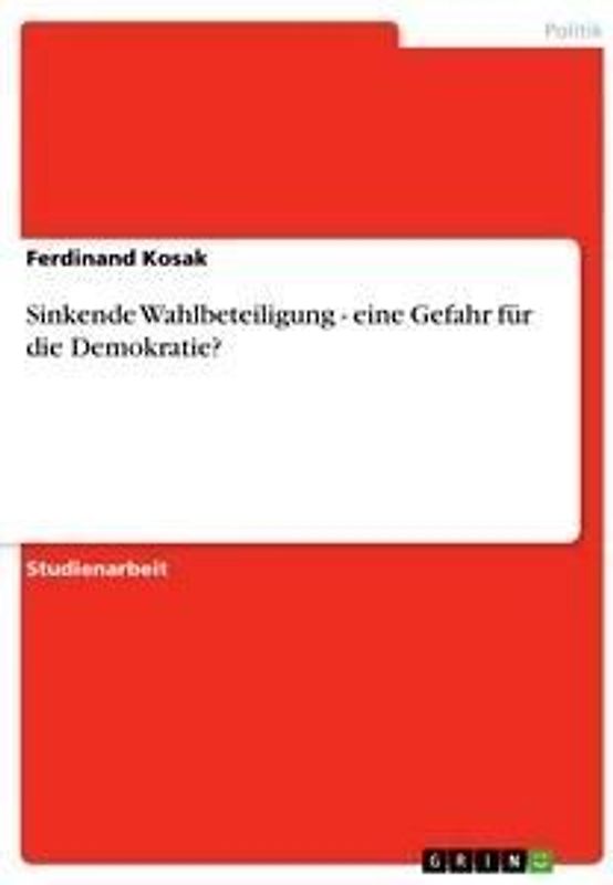 Sinkende Wahlbeteiligung - eine Gefahr für die Demokratie?