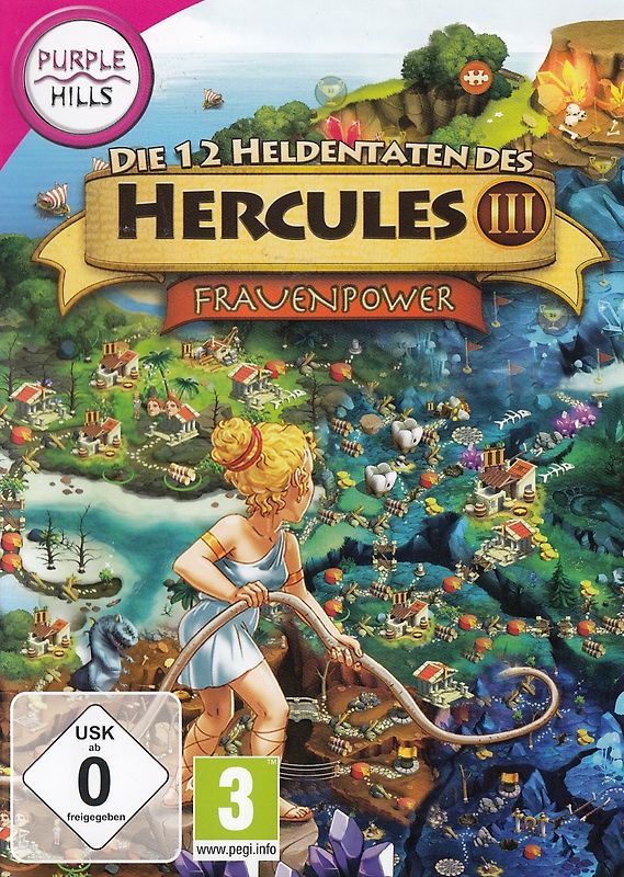 Die 12 Heldentaten des Herkules 3 - Frauenpower [Purple Hills] PC Spiele