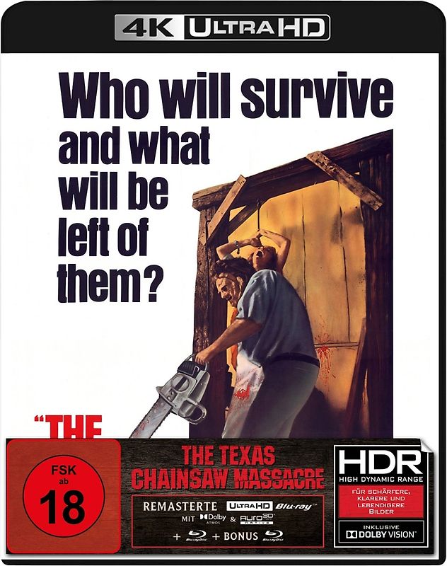 The Texas Chainsaw Massacre [inkl. 2 Blu-rays] 4K Ultra HD Blu-ray