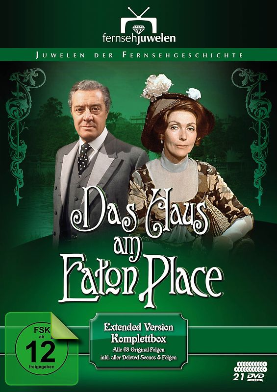 Das Haus am Eaton Place - Extended Version Komplettbox (Alle 68 Folgen) [21 DVDs] DVD