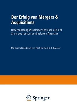 Der Erfolg von Mergers & Acquisitions