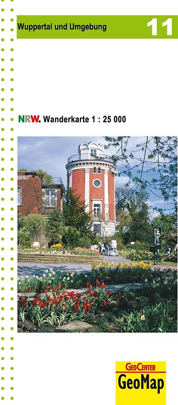 Wuppertal und Umgebung Blatt 11 Wanderkarte NRW