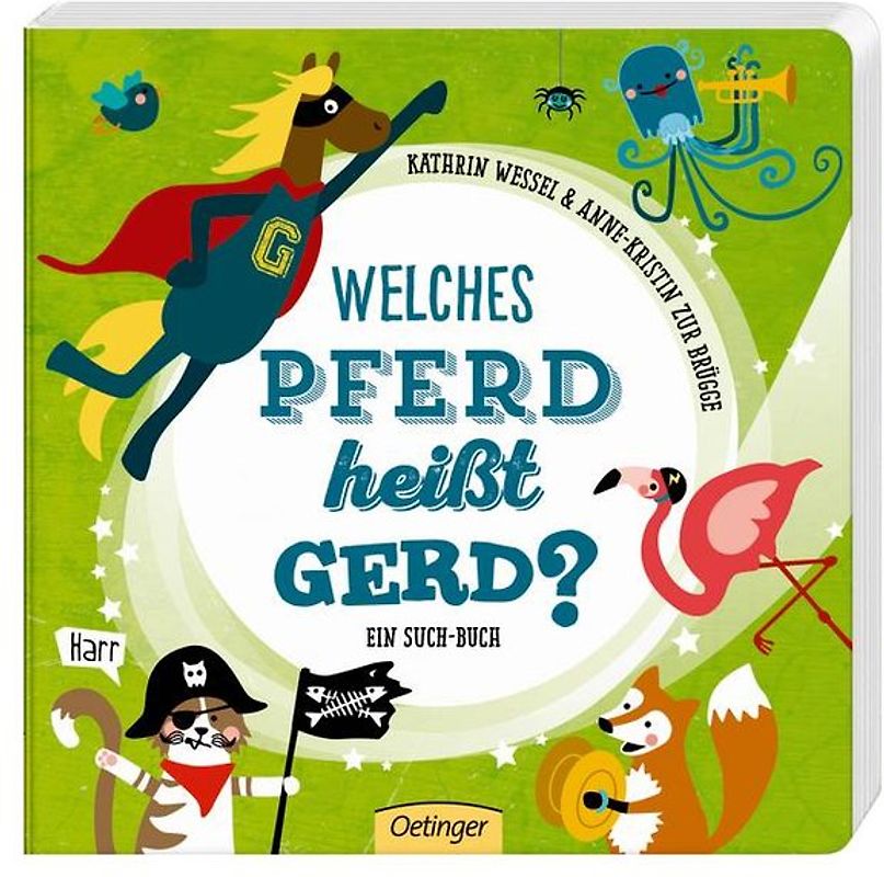 Welches Pferd heißt Gerd?