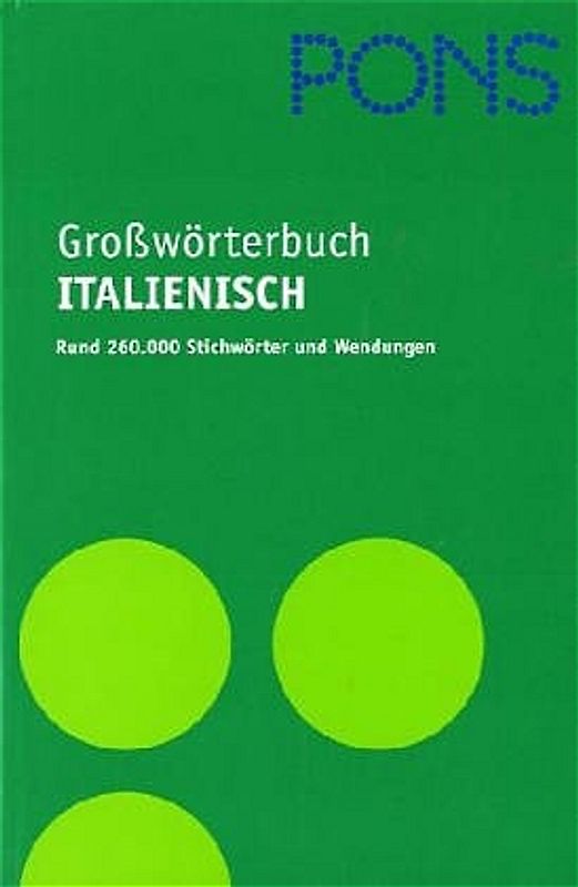 PONS Grosswörterbuch