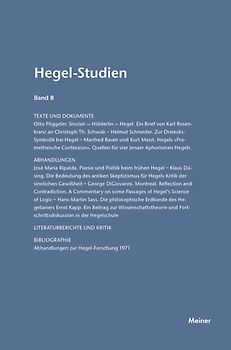 Hegel-Studien Band 8