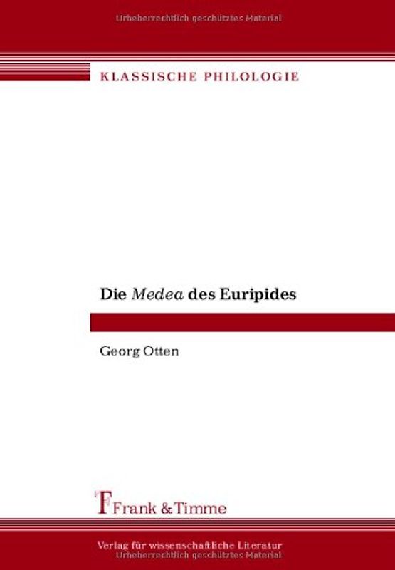 Die Medea des Euripides