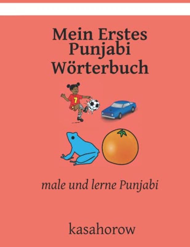 Mein Erstes Punjabi Wörterbuch: male und lerne Punjabi