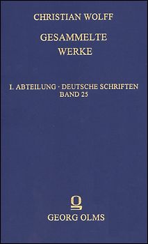 Christian Wolff. Gesammelte Werke