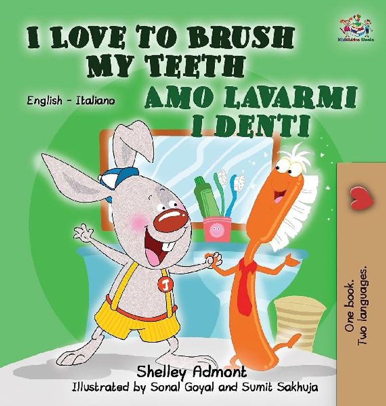 I Love to Brush My Teeth Amo lavarmi i denti