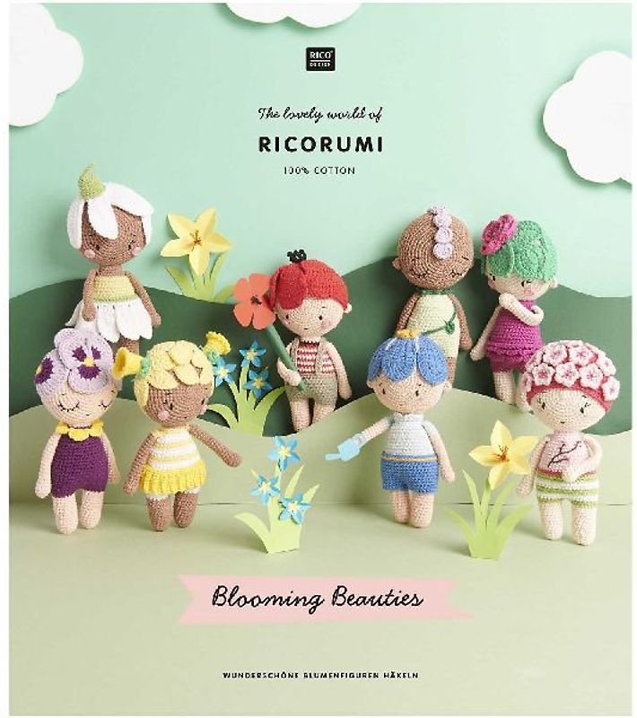 Ricorumi Blooming Beauties D, uncoated, 24 Seiten