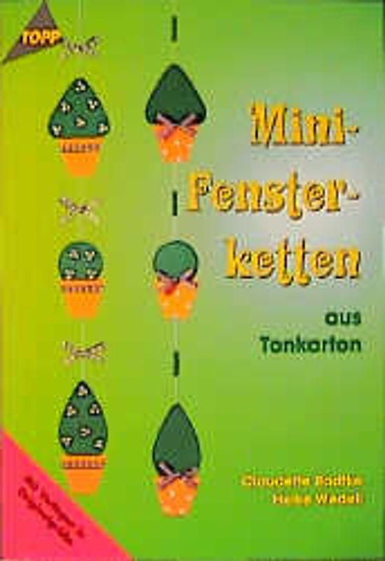 Mini-Fensterketten. Aus Tonkarton