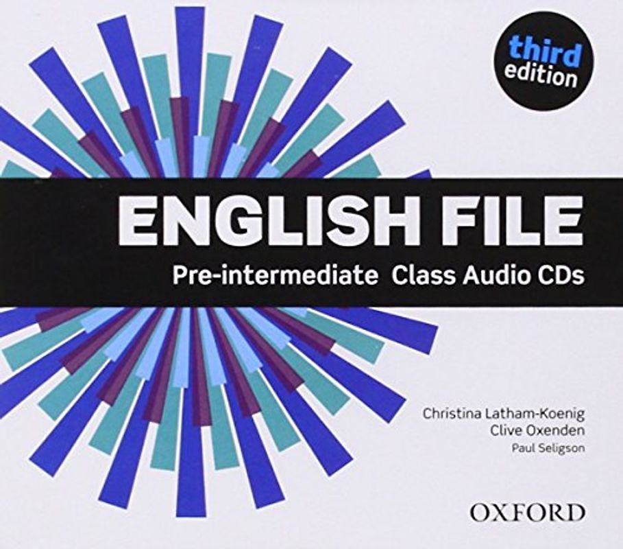 ENGLISH FILE P-INT CLASS AUDIO CD3ED - Oxenden, Clive