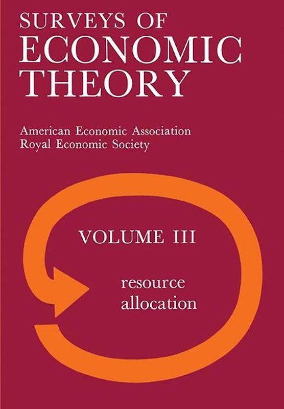 Surveys of Economic Theory