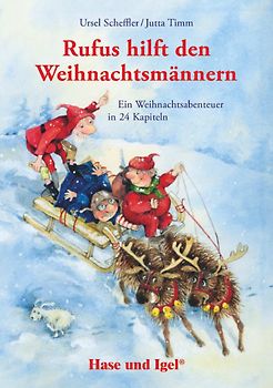 Rufus hilft den Weihnachtsmännern