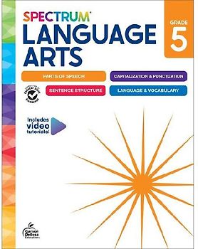 Spectrum Language Arts Workbook, Grade 5