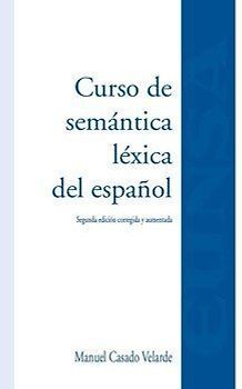 Curso de semántica léxica del español