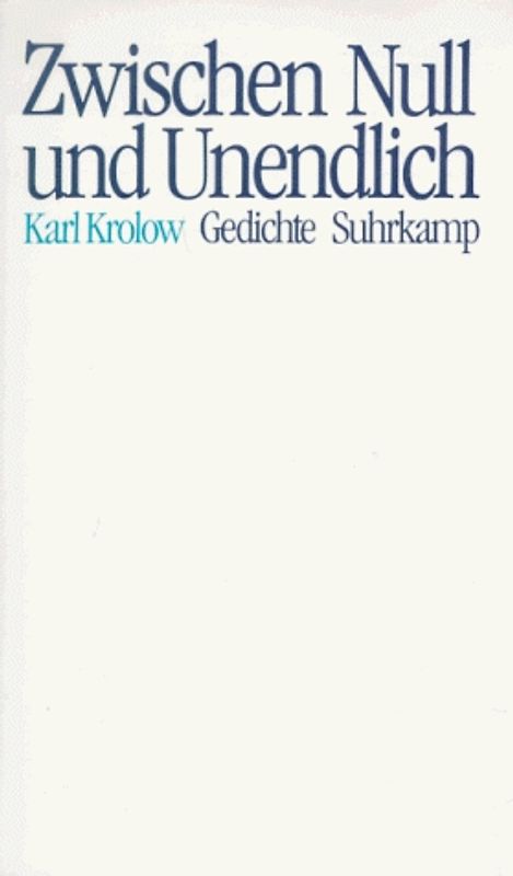 Zwischen Null und Unendlich