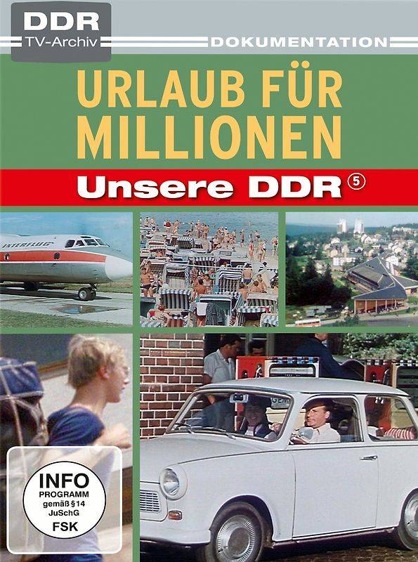 Urlaub für Millionen - Unsere DDR [DDR TV-Archiv] DVD