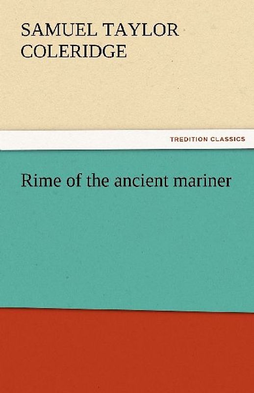 Rime of the ancient mariner