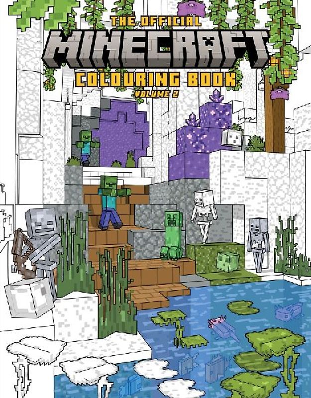 The Official Minecraft Colouring Book, Volume 2