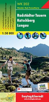 WK 202 Radstädter Tauern - Katschberg - Lungau, Wanderkarte 1:50.000