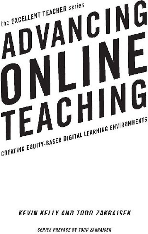 Advancing Online Teaching