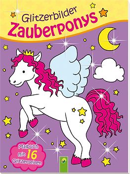 Glitzerbilder Zauberponys
