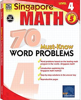 70 Must-Know Word Problems, Grade 5: Volume 3 (Singapore Math 70 Must Know Word Problems)