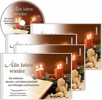 Alle Jahre wieder (4 Liedhefte)
