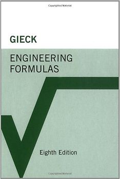 Engineering Formulas - Reiner Gieck [8th Edition]