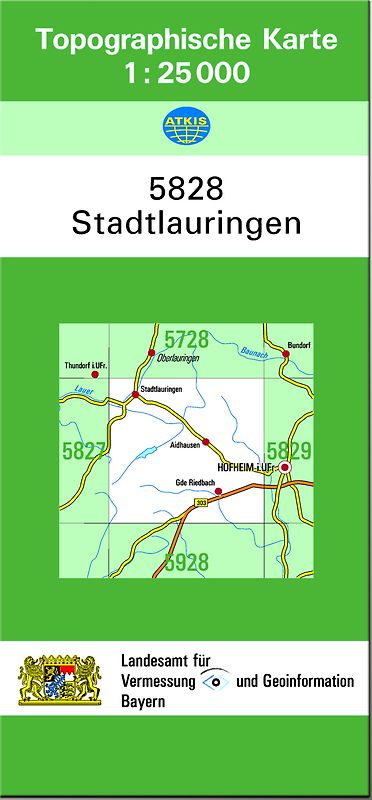 TK25 5828 Stadtlauringen