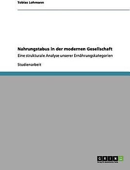Nahrungstabus in der modernen Gesellschaft