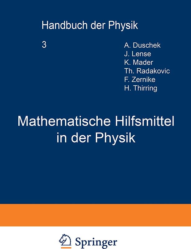 Mathematische Hilfsmittel in der Physik
