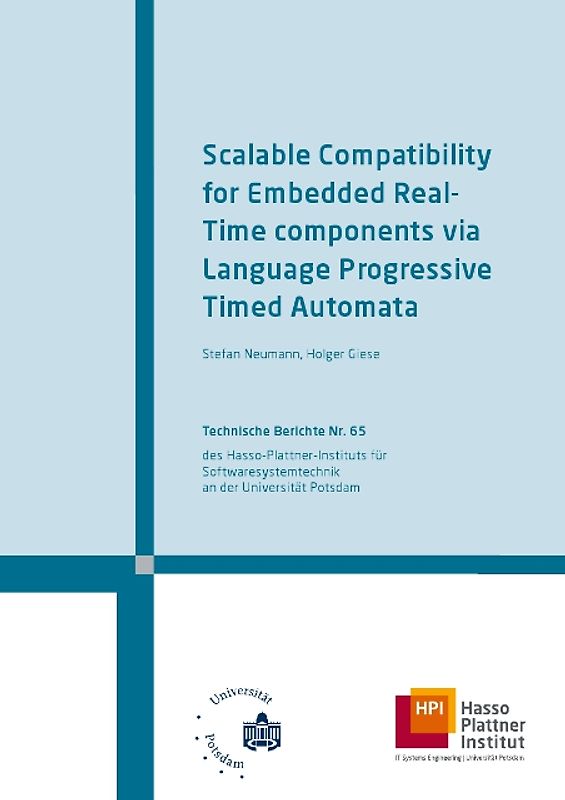 Scalable compatibility for embedded real-time components via language progressive timed automata