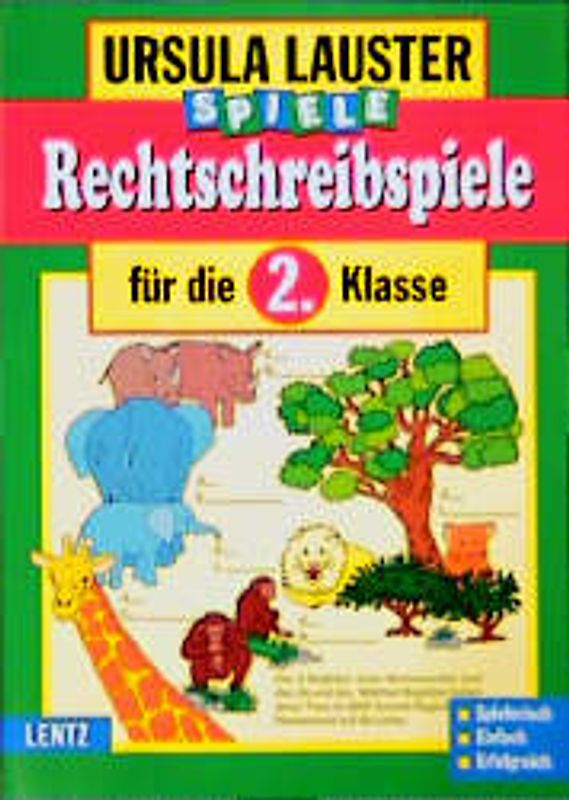 Rechtschreibspiele für die 2. Klasse