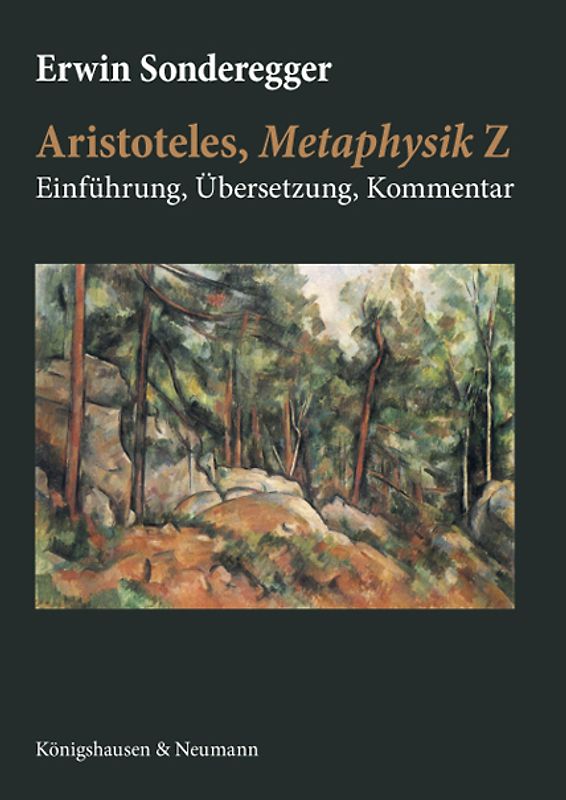 Aristoteles, Metaphysik Z