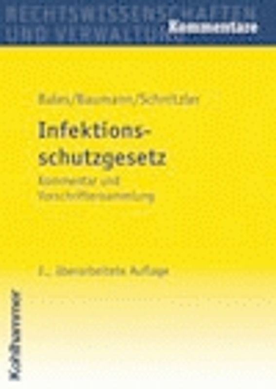 Infektionsschutzgesetz