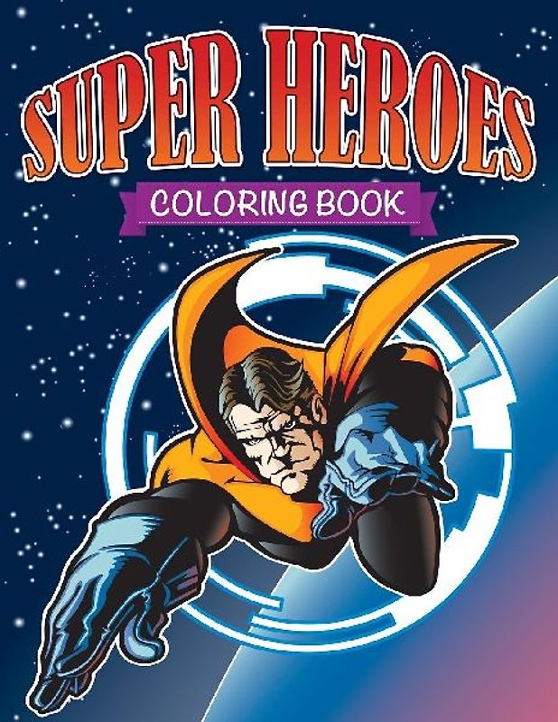 Super Heroes Coloring Book