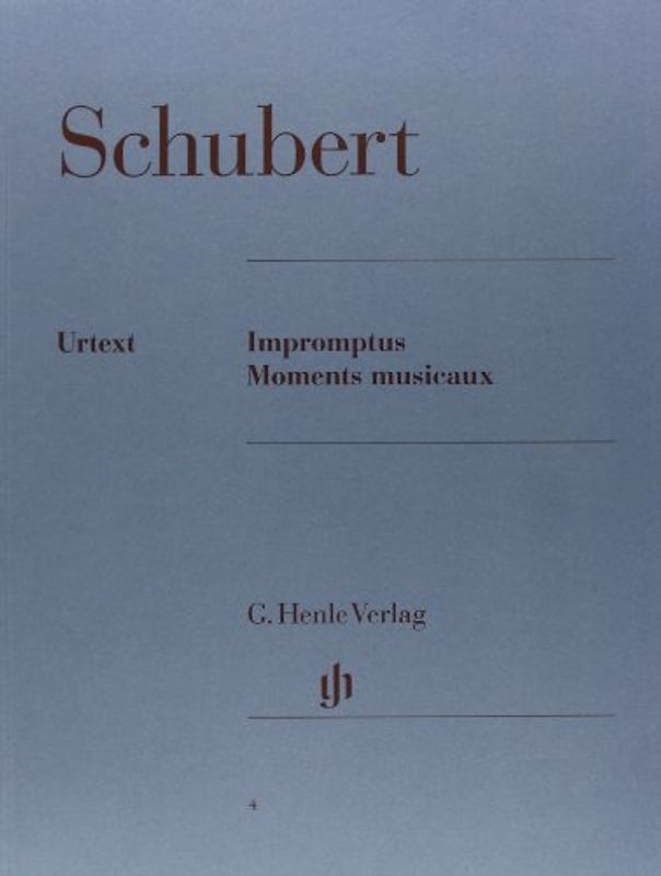 Impromptus + Moments Musicaux. Klavier - Schubert, Franz