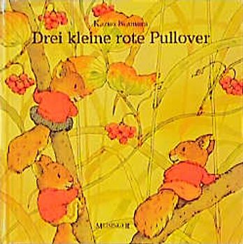 Drei kleine rote Pullover