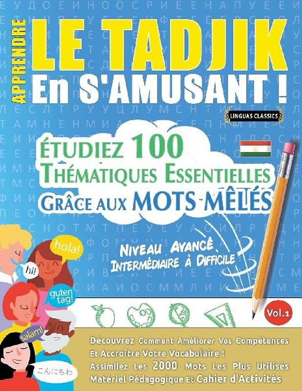 APPRENDRE LE TADJIK EN S'AMUSANT - NIVEAU AVANCÉ