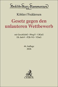 Gesetz gegen den unlauteren Wettbewerb. UWG