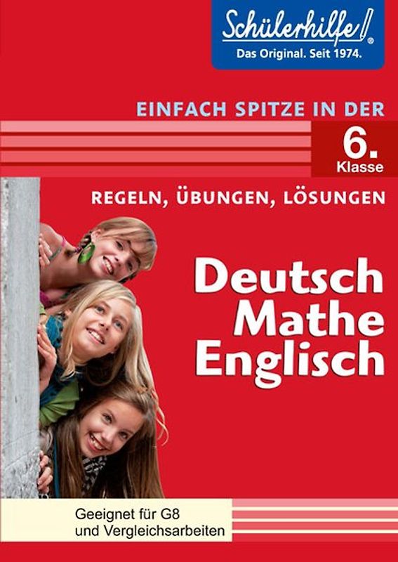 Deutsch, Mathe, Englisch in der 6. Klasse
