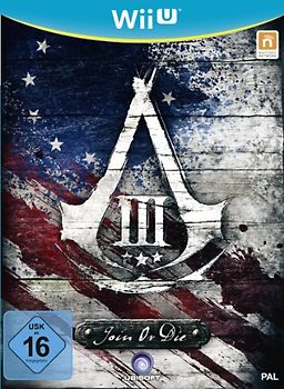 Assassin's Creed III [Join or Die Edition, inkl. Medaillon und George Washingtons Notizbuch] Nintendo Wii U