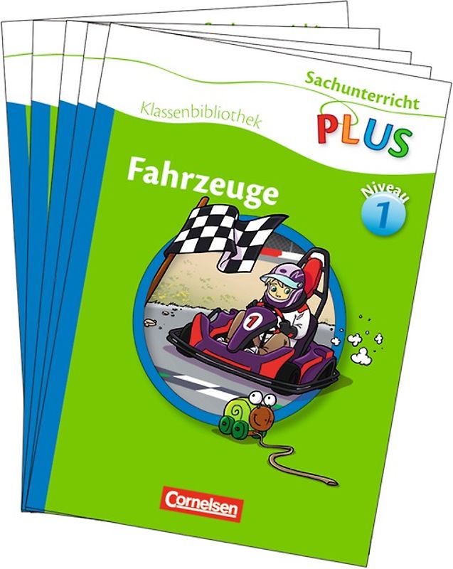 Sachunterricht plus - Grundschule - Klassenbibliothek / Fahrzeuge